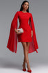 Diona Elegant Cinched Waist Ruched A Line Woven Mini Dress