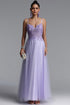 Fanny Elegant Sleeveless V Neck Floral Lace Tulle Maxi Dress