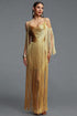 Lexi Sophisticated Spaghetti Strap Tassel Bandage Maxi Dress