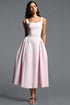 Verdad Elegant Tailored Sleeveless Rhinestone Woven Maxi Dress