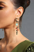 Falae Vintage Floral Leaf Long Dangle Earrings