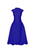 Paca Choker Sleeveless Blue Maxi Dress