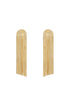 Kiwis Circle Tassel Earrings