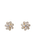 Hayli Flower Diamond  Earrings