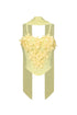 Sada Sexy Contour Flower Ribbon Bandage Top