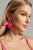 Bette Mesh Flower Diamante Earrings