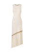 Rami Round Neck Sleeveless Tassels Maxi Dress