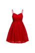 Ikira Flower V Neck Flared Dress