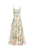 Zoey Sleeveless Printing Maxi Dress
