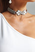 Eleanor Pearl Diamond Chocker