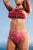 Euran Flower Halter Bikini Set