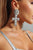 Janet Diamante Cross Earrings