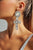 Janet Diamante Cross Earrings