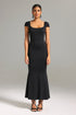 Kerin Fishtail Maxi Dress