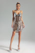 Ruth Metallic Mini Dress