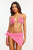 Salamo Fringe Halter Bikini Three Piece Set