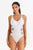 Samira Metallic Shiny Cut Out Swimsuit