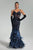 Sarah Sequin Feather Maxi Dress