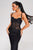 Diaka Crystallised Corset Midi Bandage Dress - Bellabarnett