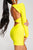 Yuhan Cutout Mini Bandage Dress