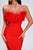 Hilda Feather Maxi Bandage Dress