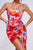 Flare Floral Mini Dress