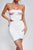 Ezra Off Shoulder Diamante Mini Bandage Dress