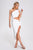 Urica One Shoulder Cutout Mini Dress - White