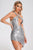 Ysenia Sequin Mini Dress - Silver