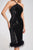 Eiman Halterneck Sequin Feather Midi Dress