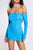 Quana Mini Dress - Blue