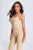 Aleah Bandage Jumpsuit - Beige