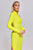 Zalca Cutout Maxi Bandage Dress - Yellow