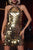 Christine Halter Mirror Mini Dress - Golden