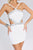Noemi Diamante Halter Mini Dress