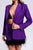 Tancy Feather Blazer Set