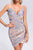 Lialy Halter Sequin Mini Dress