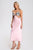 Phillisa Chain Halterneck Maxi Dress - Pink