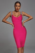 Fantasya Bandage Dress - Pink