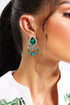 Modesty Emerald Gemstone Earrings
