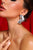 Rachel Metal Flower Earrings