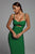 Hollow Bandage Dress - Green - Bellabarnett