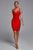 Stella Dress - Red - Bellabarnett