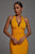 Griselda Halter Lemon Cocktail Dress - Bellabarnett