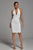 Griselda Halter White Cocktail Dress - Bellabarnett