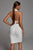 Griselda Halter White Cocktail Dress - Bellabarnett