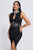 Daija Diamonate Mini Bandage Dress - Bellabarnett