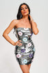 Tamari Strapless Sequin Mini Dress