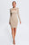 Lerae Mini Knit Dress - Nude