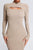 Lerae Mini Knit Dress - Nude